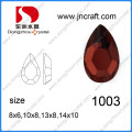 Accessoire vestimentaire coloré de perles en verre de cristal (DZ-1033)